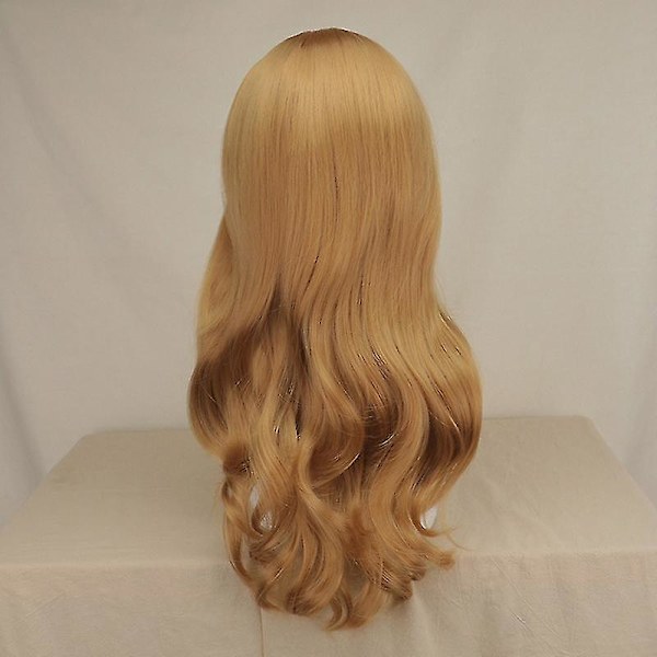 Ny 60cm langvarig varmebestandig syntetisk parykk for M3gan Cosplay Megan parykk