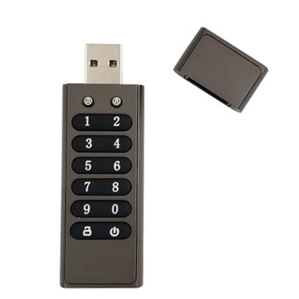 32/64/128/256 GB krypteret USB3.0 Flash Drive Hardware Password Memory Stick