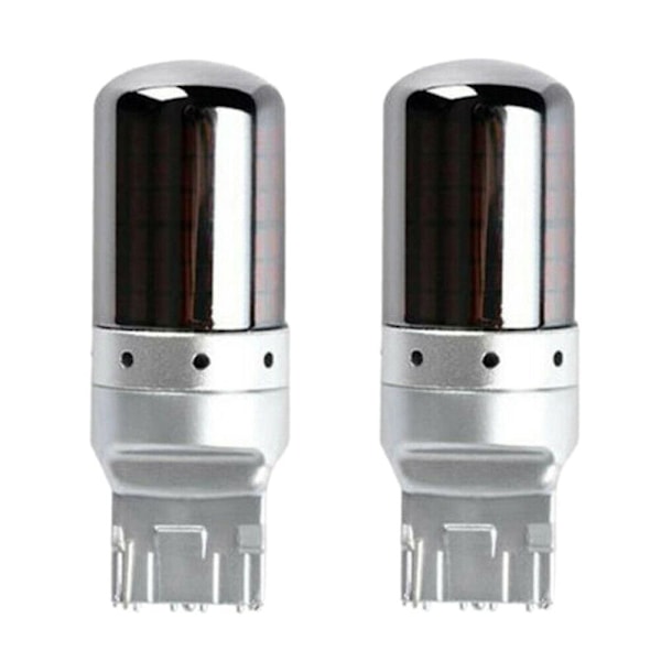 2 kpl kromi 7440 T20 144smd keltainen Canbus virheetön Led-lamppu polttimo suuntavilkkuvalo