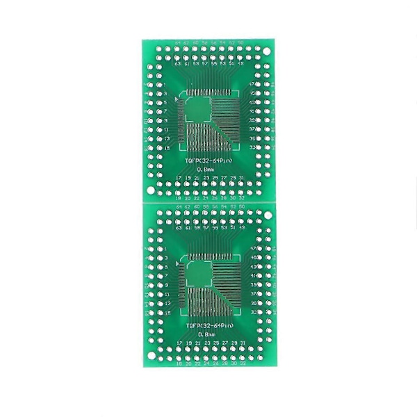 30 stk. PCB Board Kit SMD til DIP Adapter Converter FQFP32-100 QFN48 SOP8 16 24 28