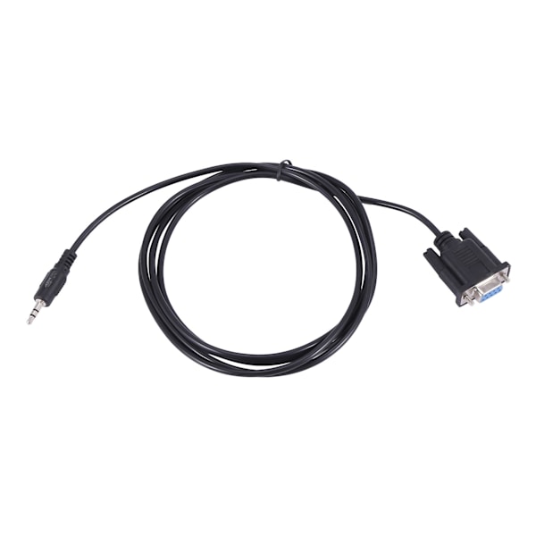 Db9 9-polet VGA-hunkabel, db 9-hun til 3,5 mm (1/8 tommer) stereo-hanstik serielt datakabel - 6 fod
