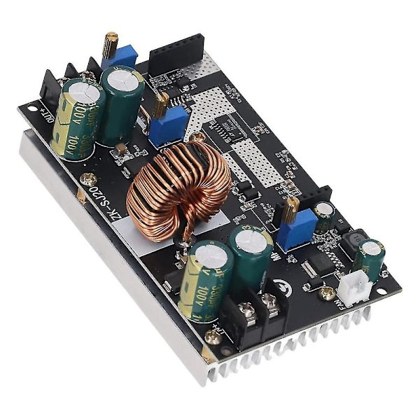 Mppt-modul, potentiometerjustering DC 7-80v ingång 300w 20a DC 1.4-79v utgång överströmsskydd