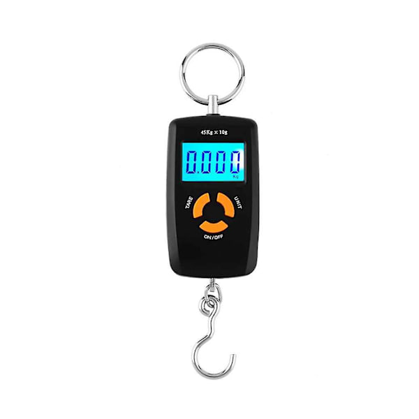 45 kg digital dubbelprecisions LCD-våg elektroniskt bagage