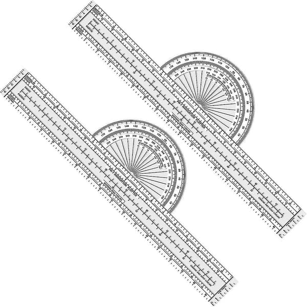 2 stk. plotterplotteverktøy luftfartsplotterdiagrammer Air Navi