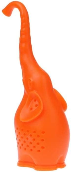 Dyr Te-infuser Søt Liten Elefant Silikon Te-sil  Kaffe Løse Blader S