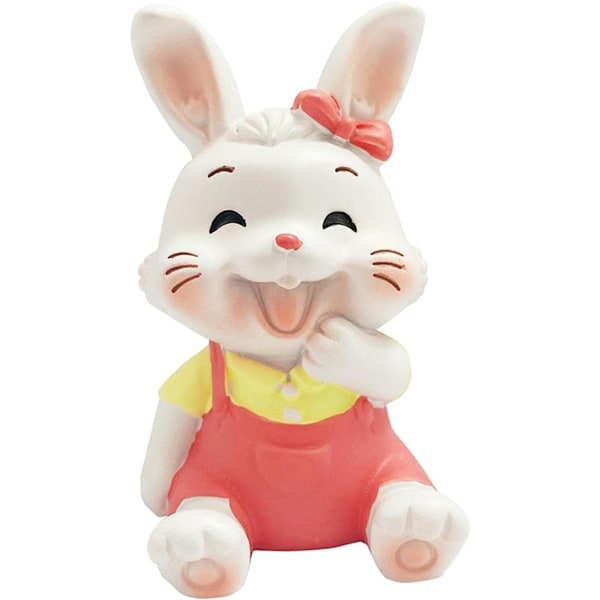Sarjakuva Kanipatsas Kanihahmot-kokoelma Ornamentti Pienet Kanin hahmot Small Pink Rabbit