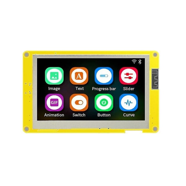 Esp32-s3 Hmi 8m Psram 16m Flash 4.3 Tum Rgb Lcd Tft-modul för Lvgl Wifi& Smart Display,tn Kapacitiv