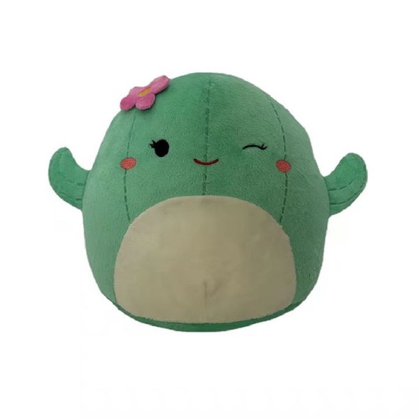 20 cm Squishmallow pute koselig leketøy ROSA HUND ROSA HUND cactus