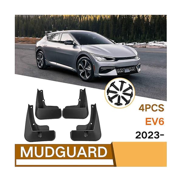 Bilskjermer for Ev6 2023 Klaff Sprutbeskyttelse Klaff Tilbehør