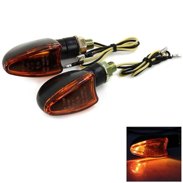 12v Motorsykkel Blinklys Indikatorlys Universal Front Back Blinkende Halogenlys Blinklys Blinklys Sykkellys For Honda Suzuk