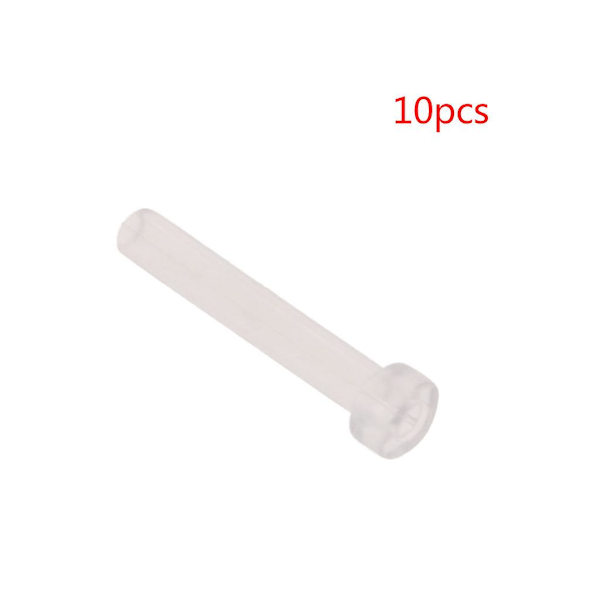 Secure Hypoallergenic Sleeve Tube Earrings Clutch Anti Allergy Back Plugs