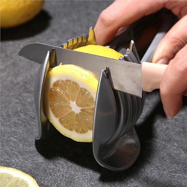 Rustfri Citron Slicer Høj Styrke Køkken Tilbehør