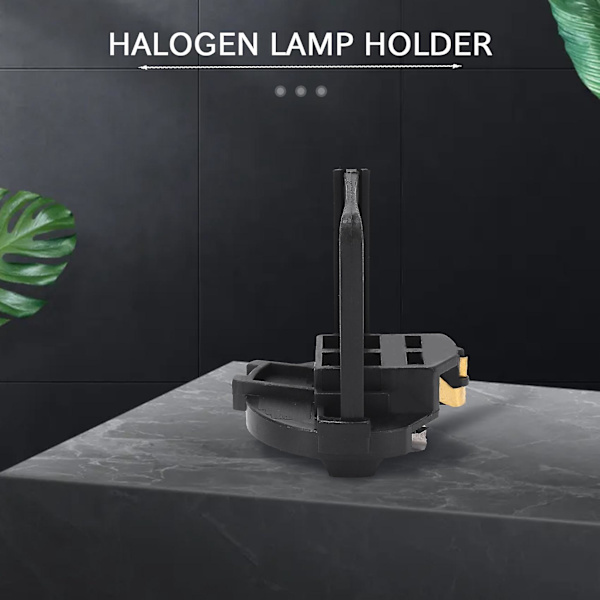 1 st halogenlampa hållare halvljus strålkastare bas för Golf 6 Mk6 7 Mk7 för R Gts 5k0941109