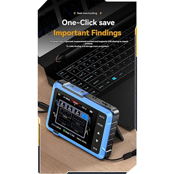 FNIRSI Digitalt Oscilloskop Signalgenerator Multimeter