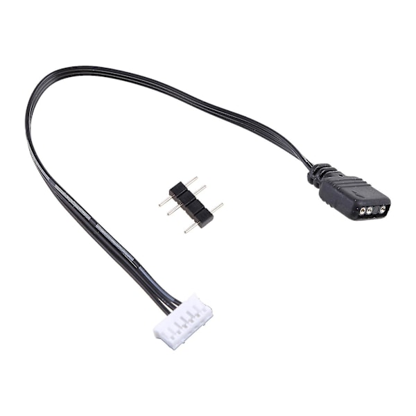 For Coolmoon Fan Controller Adapter Kabel 4pin/6pin Til 5v Argb 3pin Konverter 6pin