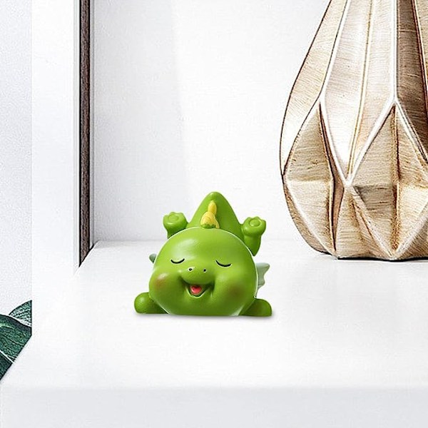 Modern Dinosaurier Staty Dekor Konstnär Skrivbords Prydnader Samling Mittenstycke Ha Little Dinosaur A