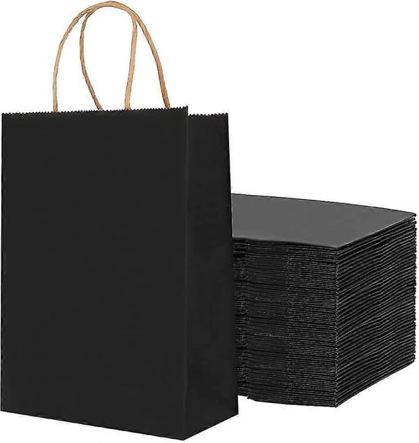 Kraftpose, Stor gavepose, Gavepose, Papirpose, Kraftpapirpose med håndtag 18 stk