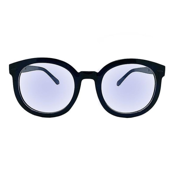Anti-blå pil Flat Mirror Net Celebrity Face Repair Svart Ram Glasögon