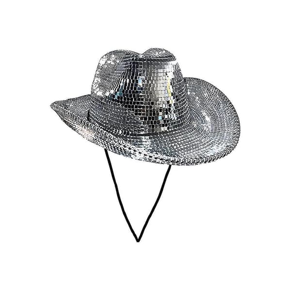 Disco-pallocowboy-hattu, peilipallocowboy-hattu, polttarit polttarit hattu