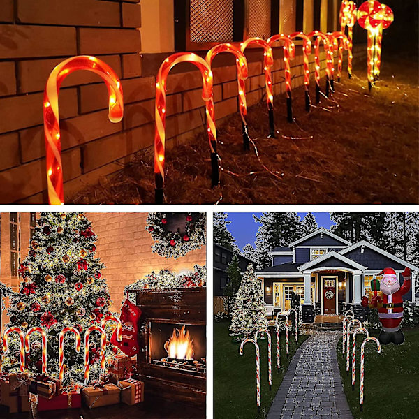 Julgransljus, 10 st LED-julgransljus, belysning för inomhus- och utomhusdekoration