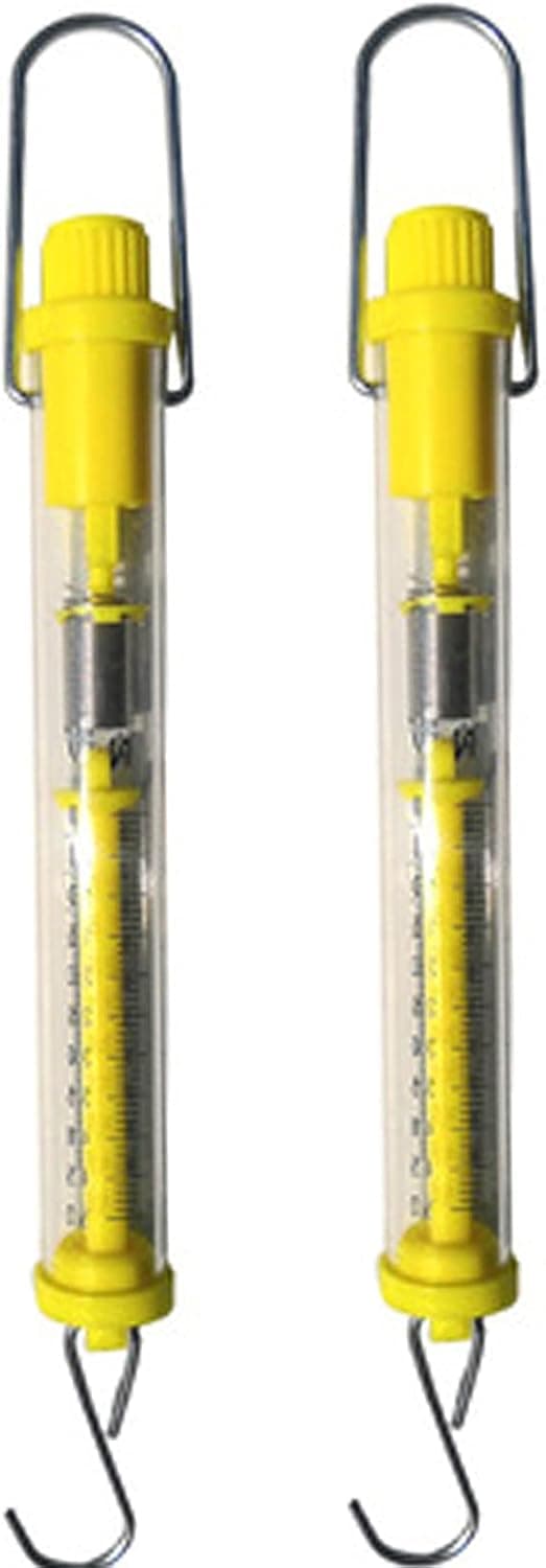 2 fjäderbalanser, fjäderdynamometer, plastfjäderbalans, 5