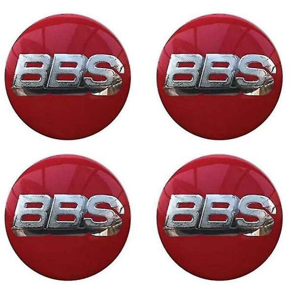 Bbs hjulnavkapslemblem 4 st set  65mmbbs  bilkapslogotypdekal aut