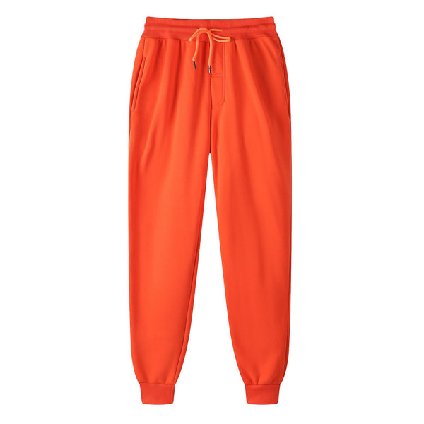 Miesten housut housut verryttelyhousut hip-hop housut Legging topattu rento housut Orange S