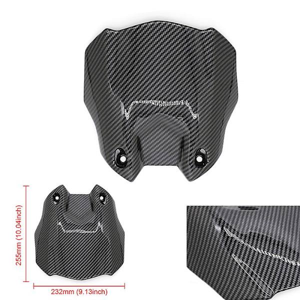 För Yzf R1 2015-2019 Kolfiberfärgad Bakre Däck Hugger Lera Skydd Fenderkåpa Kåpa Stänkskydd Passar För Yamaha Yzfr1 Yzf-r1 Yzf R1