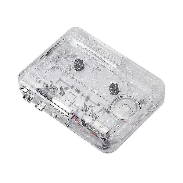 Kassetteafspiller Transparent S Kassette Til Mp3 Format Båndafspiller Plug And Play O Digit