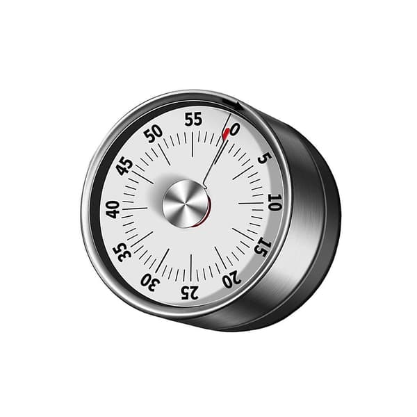 Professionel Køkken Timer Mekanisk Timer Rustfrit Stål Alarm