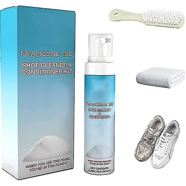 Fz150 Shoe Cleaner, Foam Zone 150 Shoe Cleaner, Foam Zone 150 Shoe Cleaner Kit With Shoe Cleaner Brush