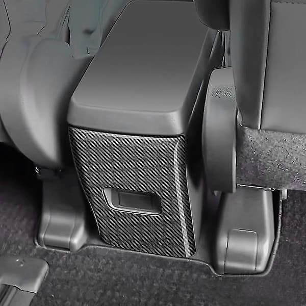 Til Voxy Noah 90 Serie 2022+ Bil Central Konsol Armlænboks Bag Anti- Panel Dæksel Glans Sort B