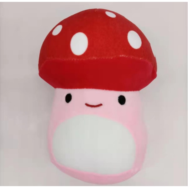 20 cm Squishmallow-pehmolelu PINK DOG PINK DOG mushroom