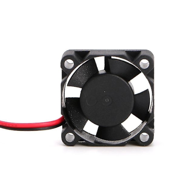 Dc 12v 30*30*10mm Lille 2-trådet Køleblæser 3010 Til 3d Printer Dele Ekstruder