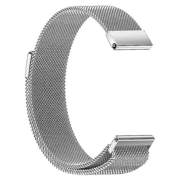 40 mm rustfritt stål Milanese Loop hurtigutløsende håndleddsbånd