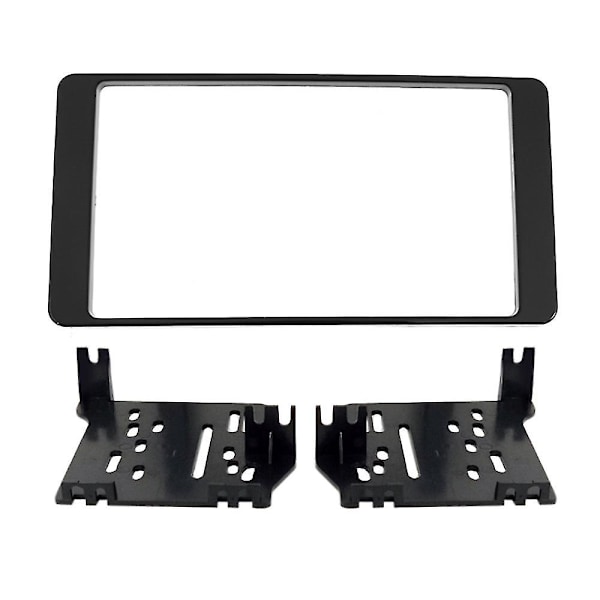 2din bilradio fascia til 2014+ dvd stereo rammeplade adapter montering instrumentbræt installationsramme