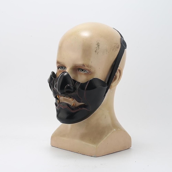 Spill Ghost Of Tsushima Jin Mask Cosplay Resin Masks Rekvisitter Halloween
