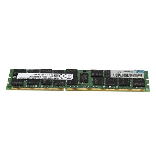 Ddr3 16gb Ram Hukommelse 1600mhz Ecc Reg Server Ram Memoria 240 Pins Pc3l-12800r Til Intel Amd Desktop