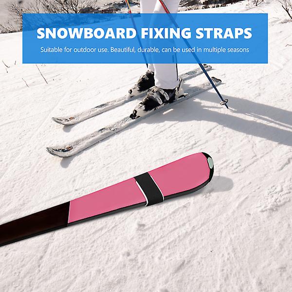 10 st skidbärrem Skidhållare remmar Snowboard Boot C