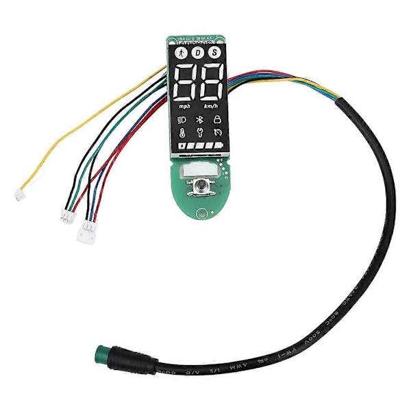 Bluetooth Scooter Dashboard för Elektrisk Scooter 4 Display Instrument Kretskort Kickscooter Ersättningsdelar