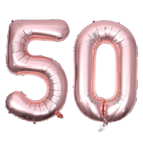 40 tommer nummer 50 ballon fest festival dekorationer Birthda