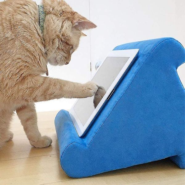 Tablet Stand Pude Pude Stativ Bogbakke Multi Vinkel Blød Seng Pudeholder