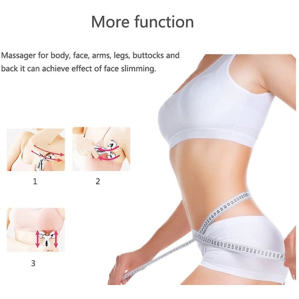 Ansigtsrulle, 3d Platinum Ansigtsmassagerulle Y-type Kropsmassager