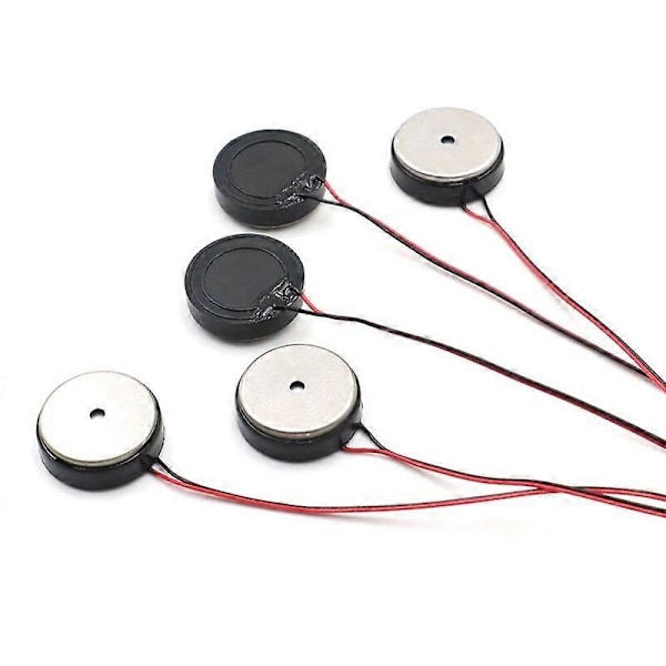 10 stk 16mm Mini Høytaler Benledning Høytaler 8 Ohm 1W For Lyd