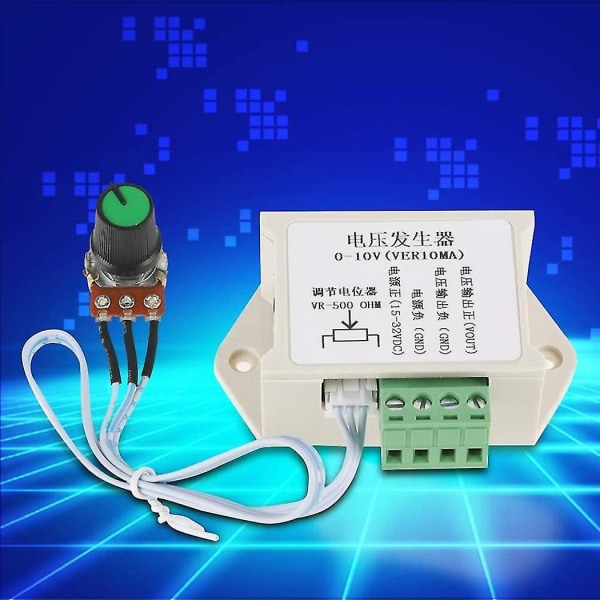 Tasavirtajännitegeneraattorimoduuli 0-10v 10ma säädettävä analoginen jännitesignaaligeneraattori, jota käytetään Plc Mcu:ssa