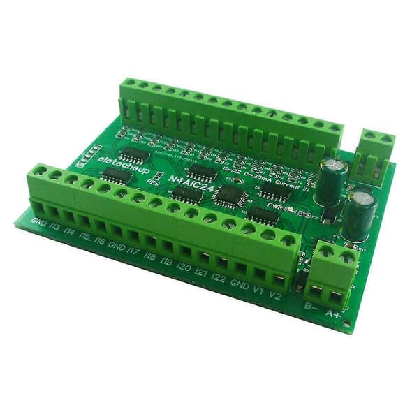 22CH 0-20MA/4-20MA til RS485 Strøm Analog Indgangsopsamlingsmodul MODBUS RTU til PT100 K Termokobling