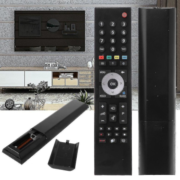 Udskiftning af fjernbetjeningskontrol Kompatibel - til Grundig Tp7187r Smart Tv TV