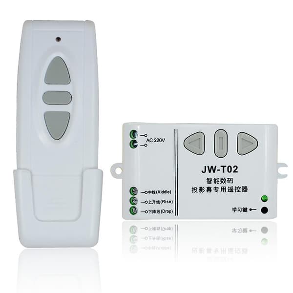 Projektionsskärm Trådlös Controller och Avstånd för JW-T02 Front Controller