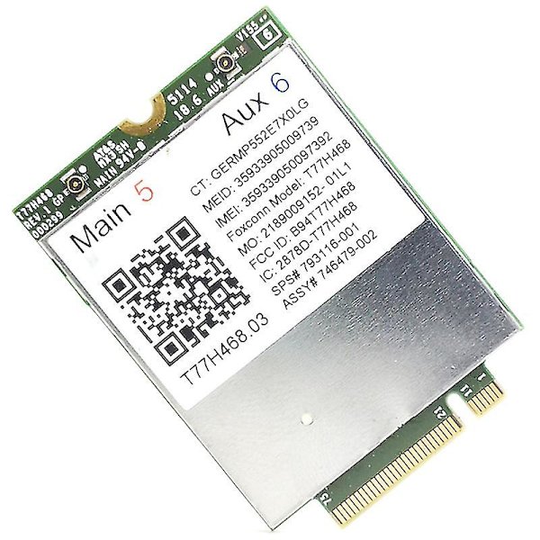4g-moduuli Lt4211 T77h468 Gobi5000 Lte/ev-do/hspa+wwan-kortti Sps:793116-001 Lt4211 Elitebook 740:lle