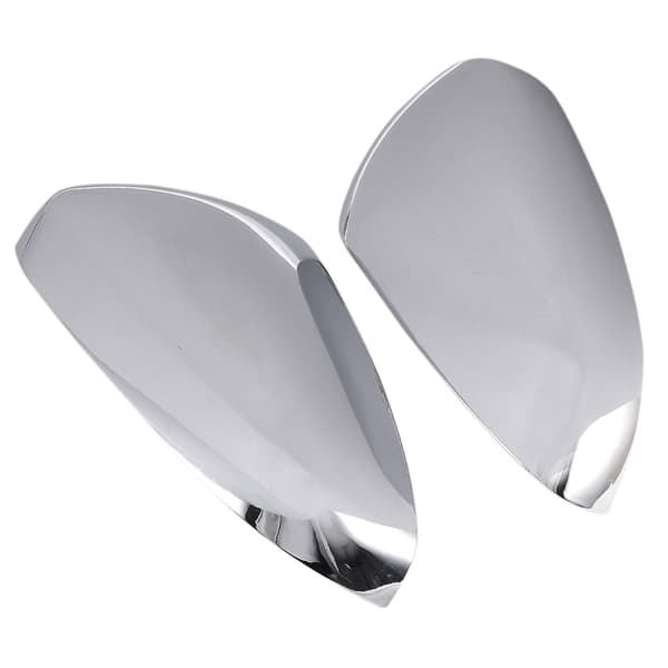 Chrome Bil Styling Sidespejle Blanke Par Cover Tilbehør Til 3008 5008 2017 2018 Bakspejl Rea